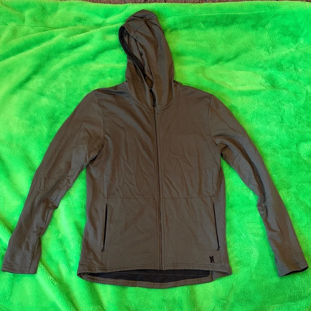 Chrome Cobra 2.0 Merino Wool Full Zip Hoodie - Large (Slim fit) - Picture 1 of 10